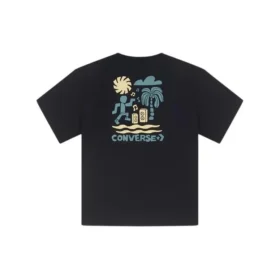 Festival Vibe T-Shirt (asiatische Größen) „Schwarz“
