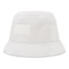 Fleece-Bucket-Mütze „White“
