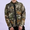 Ganzflächiger Camouflage-Print für Jacken