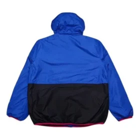 Gefütterte Jacke, asiatische Größen, „Blaues Schwarz“