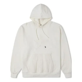 Gemütlicher Utility-Hoodie, asiatische Größen „Weiß“