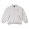 Gepolsterte Baseballjacke, asiatische Größen „Egret“