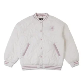 Gepolsterte Baseballjacke, asiatische Größen „Egret“