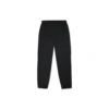 Gewebte Cargo-Hose mit mehreren Taschen, lässige Jogging-Sport-Lange Hose/Hose, Dunkel-Schwarz