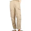 Gewebte Cargo-Utility-Hose, asiatische Größen „Beige“