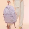 Go 2 Patterned Rucksack „Hellviolett“
