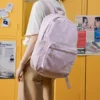 Go 2 Rucksack mit Muster „Hellrosa“