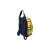 GO LO Rucksack mit Karomuster „Yellow“