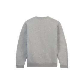 Go-To Chuck Taylor All Star Patch Standard-Fit Fleece-Crew-Sweatshirt (asiatische Größen) „Vintage Grey Heather“