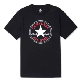 Go-To Chuck Taylor Classic Patch Standard Fit T-Shirt (asiatische Größen) „Schwarz“