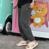 Go-To Chuck Taylor Sneaker Patch Sweatpants mit lockerer Passform, asiatische Größen „Grey“