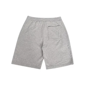 Go-To Embroidered Star Chevron Standard-Fit Fleece-Shorts (asiatische Größen) „Grey“