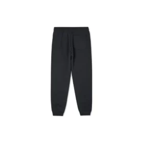 Go-To Fleece-Jogginghose mit Stern-Chevron-Stickerei, Standard-Fit, asiatische Größen „Schwarz“