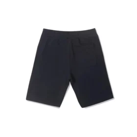 Go-To Fleece-Shorts mit Stern-Chevron-Stickerei, Standard-Passform, asiatische Größen „Schwarz“