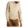Go-To Hoodie mit gesticktem Stern und Chevron-Muster, Standard-Fit, asiatische Größen, „Beige“