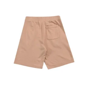 Go-To Sneaker Patch French Terry Short asiatische Größen „Beige“