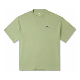 Go-To Sneaker Patch Loose-Fit T-Shirt asiatische Größen „Vitality Green“