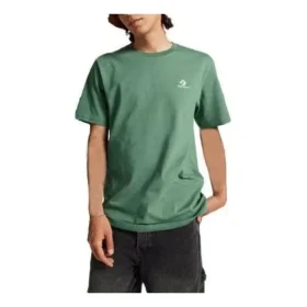 Go-To T-Shirt mit gesticktem Stern und Chevron-Muster, Standard-Passform, asiatische Größen, „Olive“