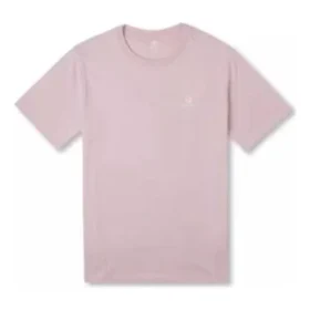Go-To T-Shirt mit gesticktem Stern und Chevron-Muster, Standard-Passform, asiatische Größen „Pink“