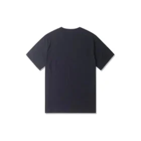 Go-To T-Shirt mit Stern-Chevron-Stickerei, Standard-Passform, asiatische Größen „Schwarz“