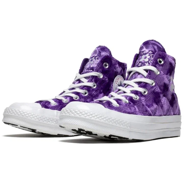 Golf Le Fleur x Chuck 70 Hi „Quilted Velvet Tillandsia Purple“ Golf Le Fleur x Chuck 70 Hi „Quilted Velvet Tillandsia Purple“