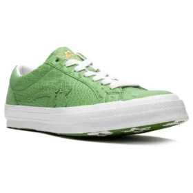 Golf Le Fleur x One Star Low „Gator Collection – Forest Green“