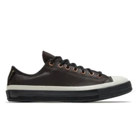 GORE-TEX Leder Chuck 70 Low Top „Weiß Braun“