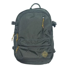 Graphic Straight Edge Rucksack „Dark Green“