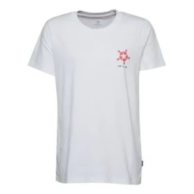 GRAPHIC TEE Sport-T-Shirt mit kurzen Ärmeln Weiß