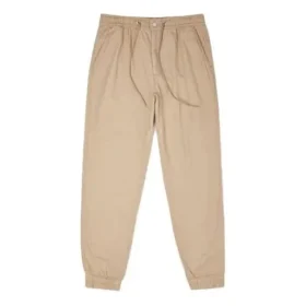 Herren Converse einfarbige gewebte Freizeit-Cargo-Hose, lang, khaki