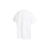 Herren-Converse-T-Shirt, einfarbig, Brustmuster, Rundhalsausschnitt, kurze Ärmel, weiß