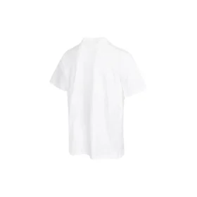 Herren-Converse-T-Shirt, einfarbig, Brustmuster, Rundhalsausschnitt, kurze Ärmel, weiß