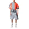Herren Converse x FCW Crossover Kontrastfarben Kurzarm Rot