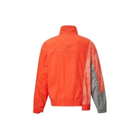 Herren Converse x Feng Chen Wang Crossover-Splicing-Jacke in Kontrastfarben, orange