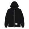 Herren Converse x Slam Jam Crossover Back Logo Sport-Kapuzenjacke Schwarz