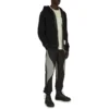 Herren Converse x Slam Jam Crossover Back Logo Sport-Kapuzenjacke Schwarz