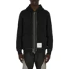 Herren Converse x Slam Jam Crossover Back Logo Sport-Kapuzenjacke Schwarz