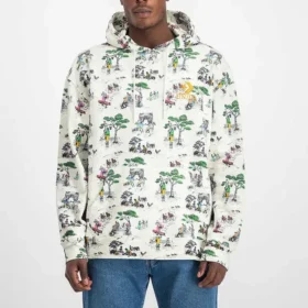 Herren Converse x Union Crossover Full Print Casual Weiß
