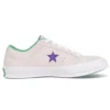 Herren One Star Ox Grand Slam Suede „White/Court Purple/Green