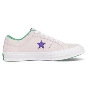 Herren One Star Ox Grand Slam Suede „White/Court Purple/Green