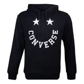 Herren-Pullover mit Grafikprint von Converse in Schwarz