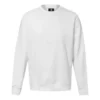 Herren-Pullover mit Rundhalsausschnitt und Converse-Logo-Aufdruck, Weiß