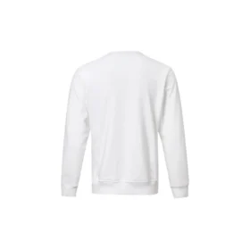 Herren-Pullover mit Rundhalsausschnitt und Converse-Logo-Aufdruck, Weiß