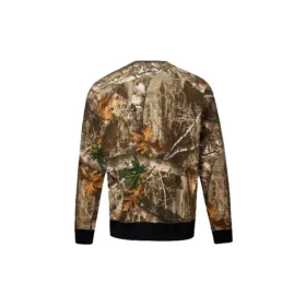 Herren-Pullover von Converse mit Retro-Muster und Logo-Print, Rundhalsausschnitt, Camouflage