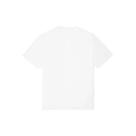 Herren-T-Shirt von Converse mit Skelett-Print, Rundhalsausschnitt, kurze Ärmel, weiß