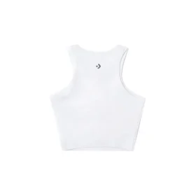 High Neck Knit Tank Top asiatische Größen „Weiß“
