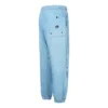 Hochwertige gewebte Chambray-Jogginghose, asiatische Größen, „Blau“