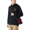 Hoodie mit Berg-Logo, asiatische Größen „Schwarz“