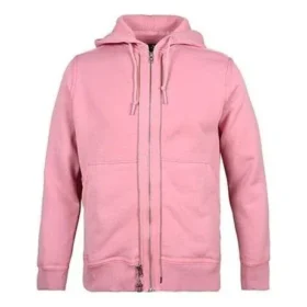 Hoodie mit durchgehendem Reißverschluss, asiatische Größen, „Pink“
