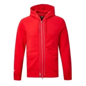 Hoodie mit durchgehendem Reißverschluss, asiatische Größen „Red“